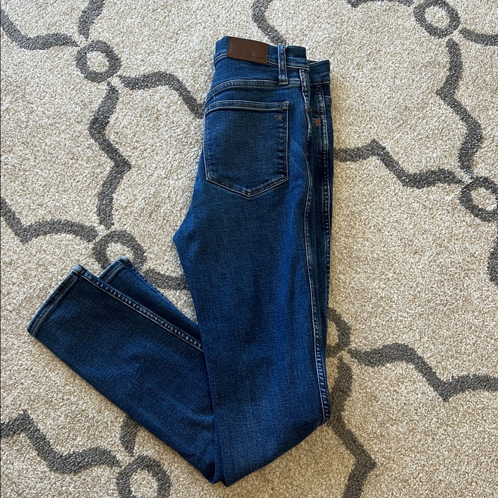Madewell Denim Jeans 10” High-Rise Skinny. 26.